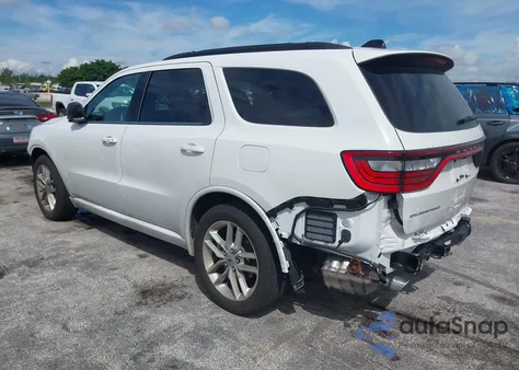 2024 Dodge Durango Gt Plus Rwd из США, поврежденный, VIN 1C4RDHDG6RC118180